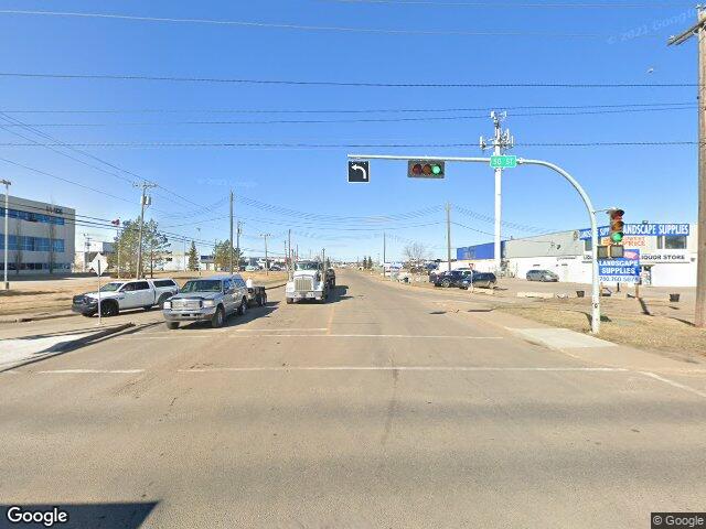 Street view for Nspire Cannabis Inc, 5010 76 Ave NW, Edmonton AB