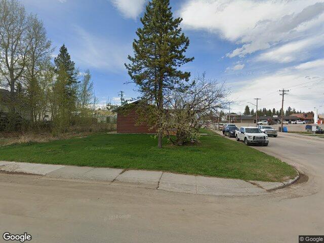 Street view for Out West Cannabis, 5004 49 Ave, Caroline AB