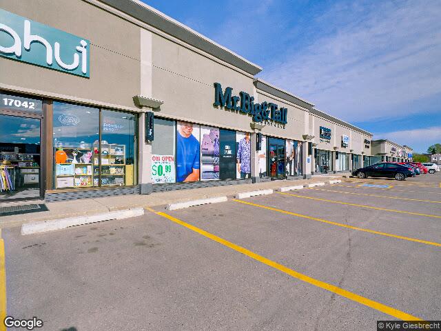 Street view for Uncle Sam's Cannabis, 17042 90 Ave, Edmonton AB