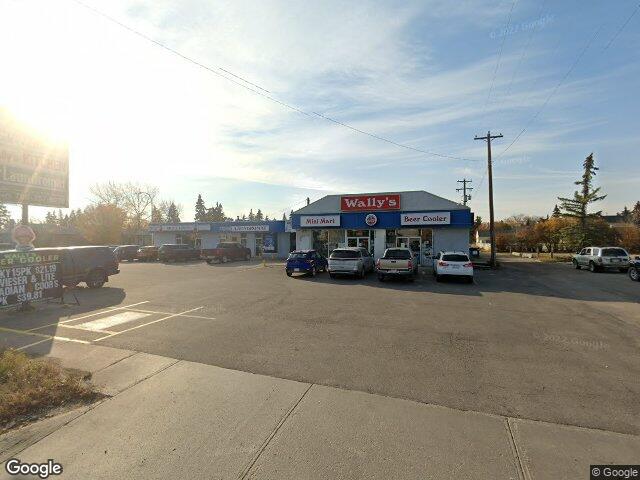 Street view for URBN Leaf Cannabis Company, 9312 100 St, Grande Prairie AB