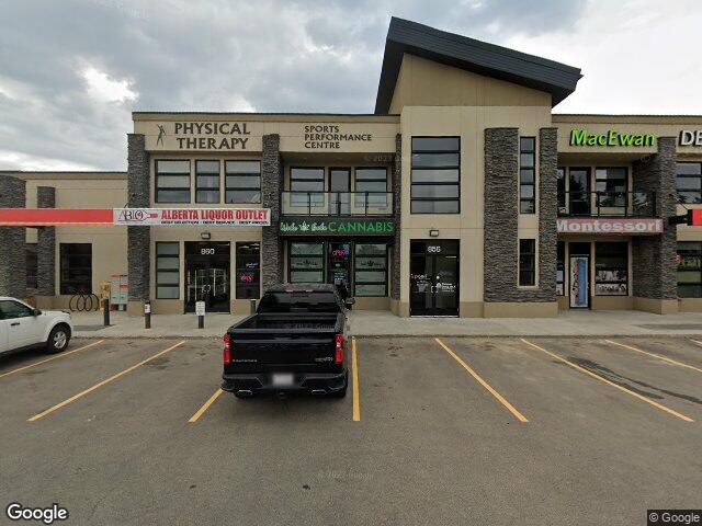 Street view for Wake n' Bake Cannabis, 858 119 St SW, Edmonton AB