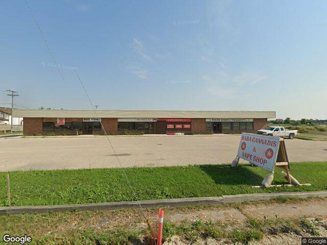 Street view for Baba Cannabis, 5423 Portage Ave, Headingley MB