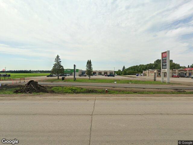 Street view for Delta 9 Cannabis Store, 1351 Main St, Dauphin MB