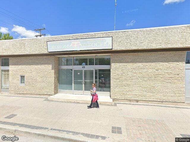 Street view for Delta 9 Cannabis Store, 625 Sargent Ave, Winnipeg MB
