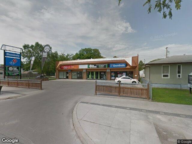 Street view for Fat Panda Vape Shop, 2-233 Regent Ave W, Winnipeg MB