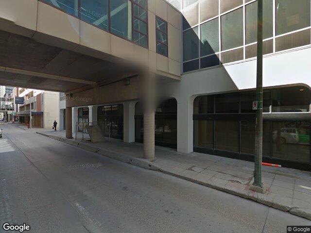 Street view for Fire & Flower Cannabis Co., 330 Portage Ave, Winnipeg MB