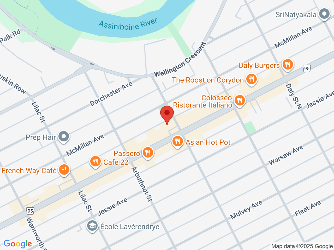 Street map for Flamingo + Cannabis, 