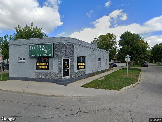 Street view for Four20 Giggles, 713 McPhillips St, Winnipeg MB