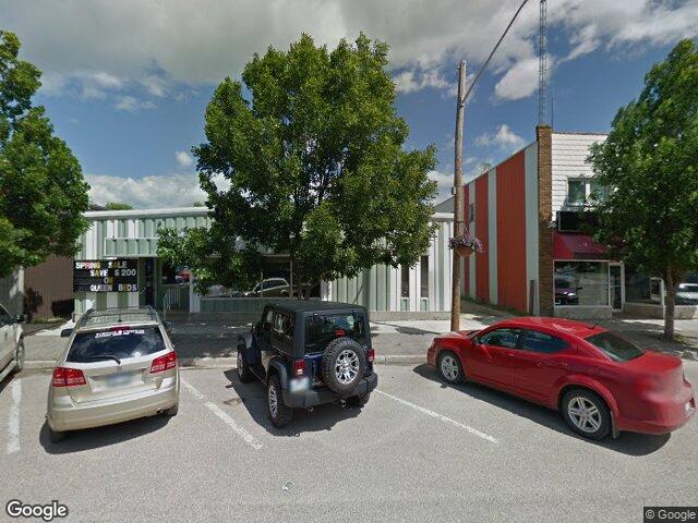 Street view for Happy Rock Cannabis, 13 Dennis St, Gladstone MB