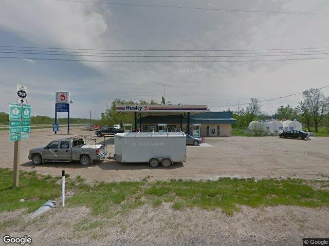 Street view for Husky, 43160 1 East Hwy, Richer MB