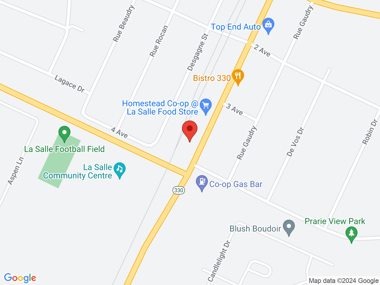 Street map for La Salle Cannabis and Vape, 67 Rue Principale, La Salle MB
