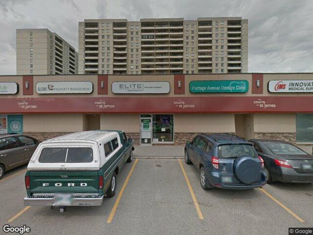 Street view for Lux Leaf Cannabis, 2727 Portage Ave, Winnipeg MB