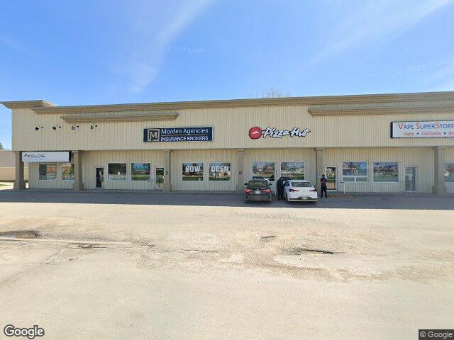 Street view for Morden Vape Superstore, 886 Thornhill St, Morden MB