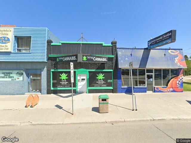 Street view for Tatva Cannabis, 1821 Portage Ave, Winnipeg MB