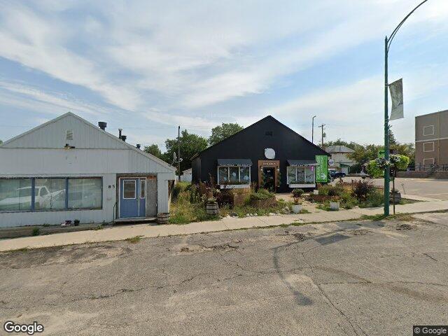 Street view for The Haze Co., 89 First St S, Souris MB