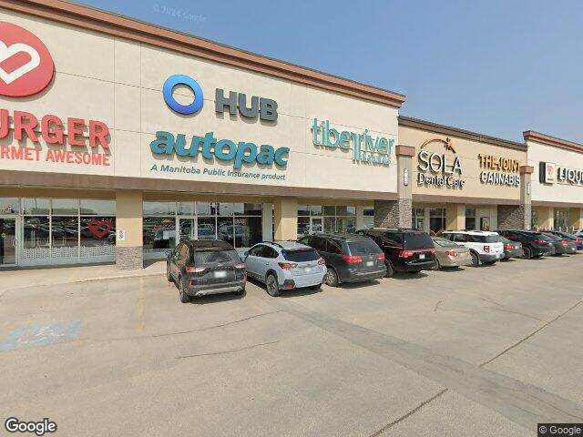 Street view for The Joint Cannabis, 1650 Kenaston Blvd, Winnipeg MB