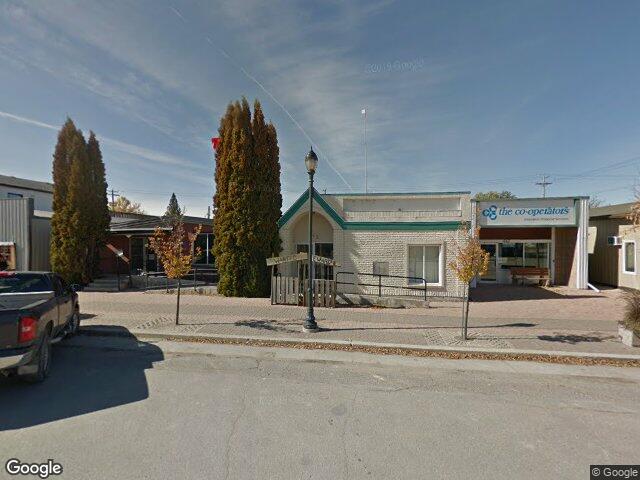 Street view for The Vault Cannabis, 645 Central Ave, Ste Rose du Lac MB