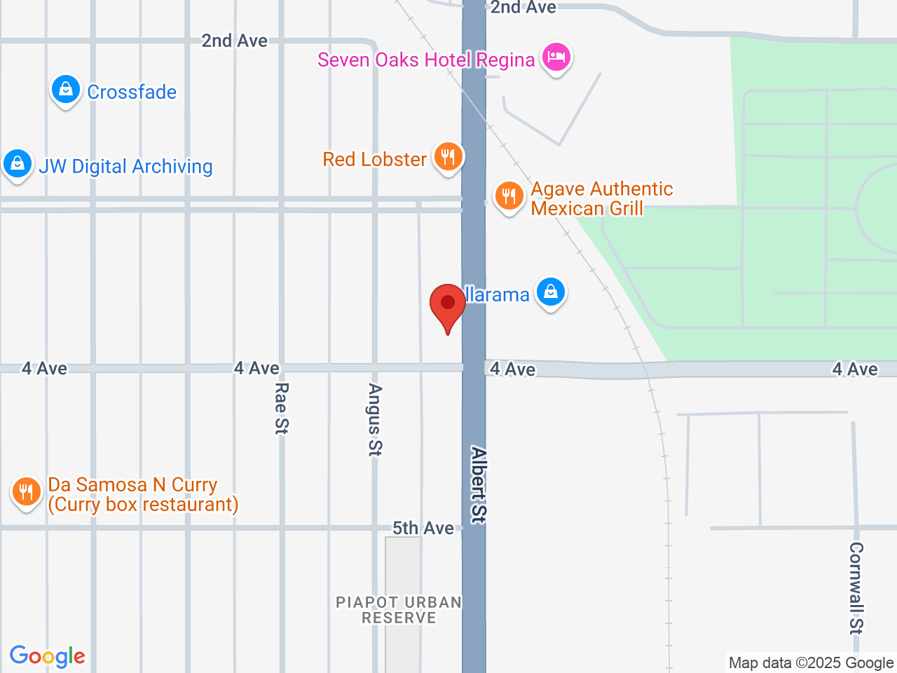 Street map for Canna Cabana, 970 Albert St, Regina SK