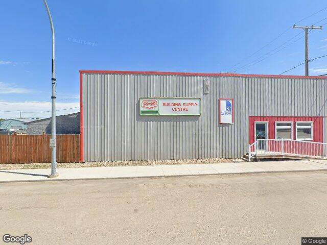 Street view for High Supply Cannabis, 106 1st Ave W, Kelvington SK