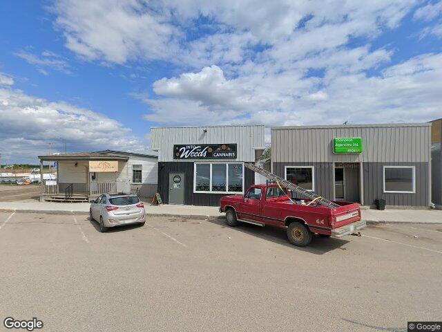 Street view for Into the Weeds Cannabis, 103 Main St, Spiritwood SK