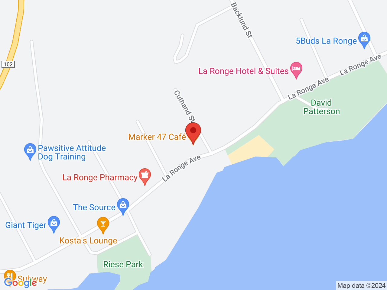 Street map for La Ronge Cannabis, 916 La Ronge Ave, La Ronge SK