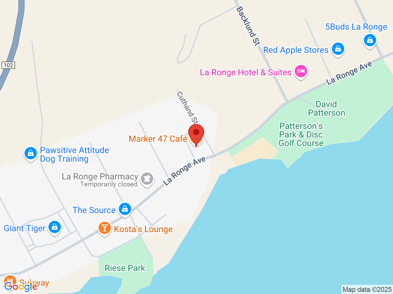 Street map for La Ronge Cannabis, 916 La Ronge Ave, La Ronge SK