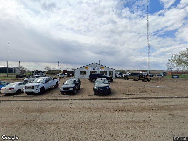Street view for Squirrelly Shirley's Cannabis Store, 111 1st Ave, Leader SK