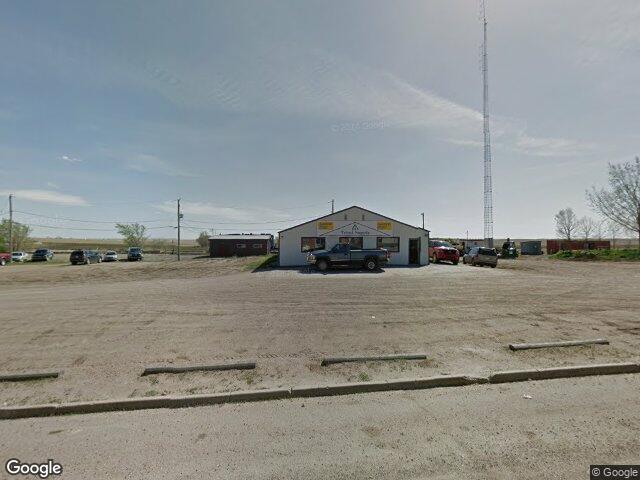 Street view for Squirrelly Shirley's Cannabis Store, 111 1st Ave, Leader SK