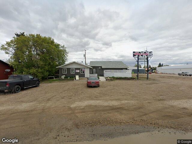 Street view for The Udder Buzz, 405 Pacific Ave, Lusland SK