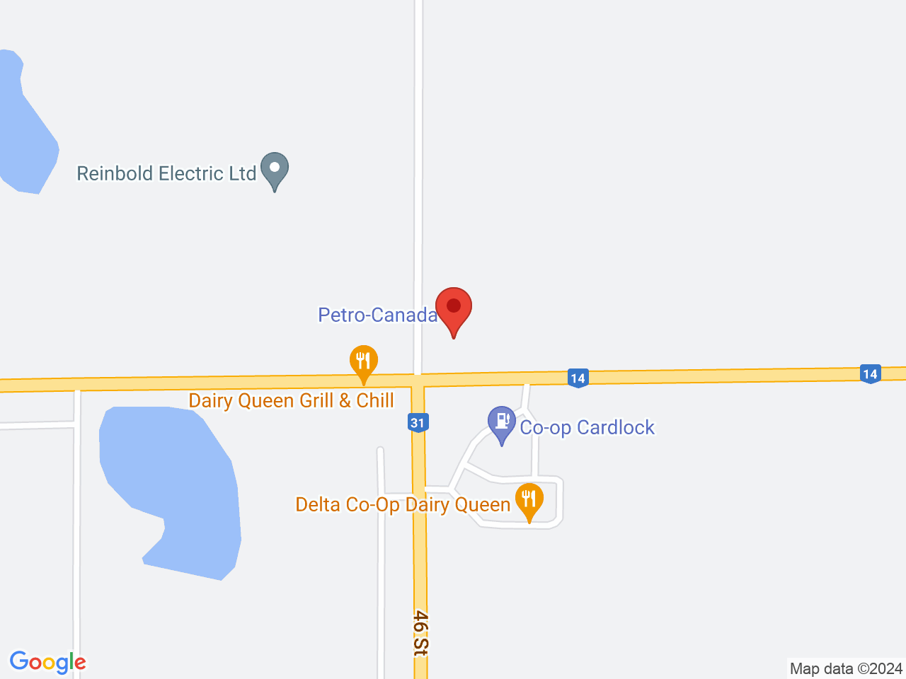 Street map for Tumbleweed Cannabis, 83X7+3R, Macklin SK