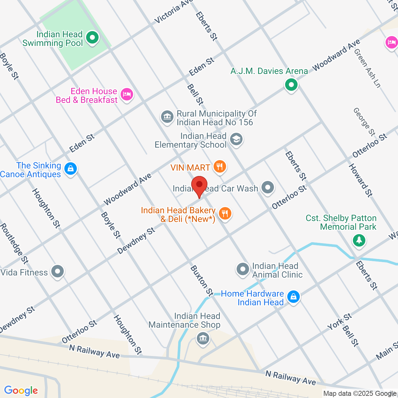 Street map for Smoke Show Cannabis, 210 C Hwy 56, Indian Head SK