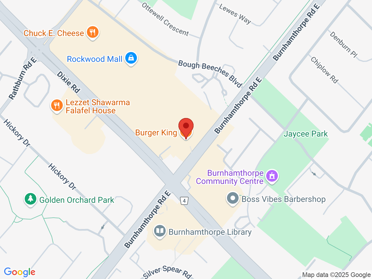 Street map for Canna Cabana, 4141 Dixie Rd Unit Ph2-2, Mississauga ON
