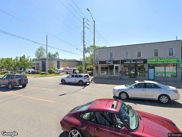 Street view for Cannabis Hut, 632 Lakeshore Rd E, Mississauga ON