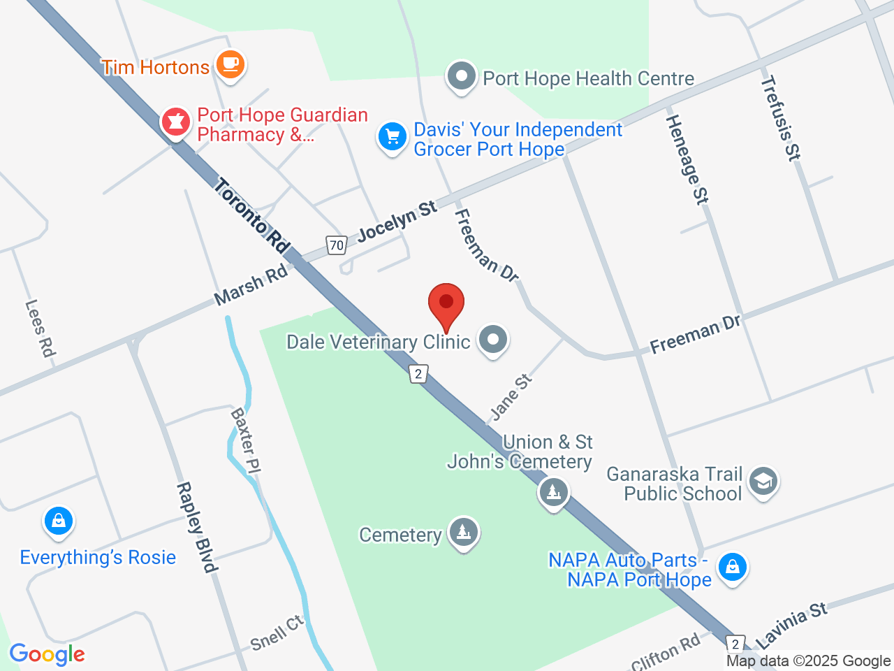 Street map for One Plant, 141 Toronto Rd #5, Port Hope ON