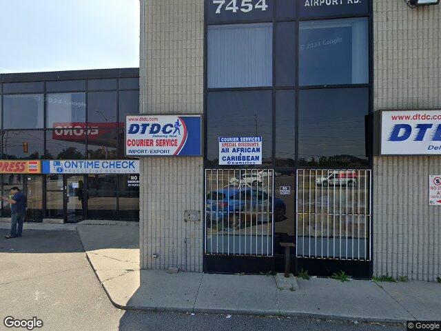 Street view for Dope Cannabis Malton, 7454 Airport Rd Unit I, Mississauga ON