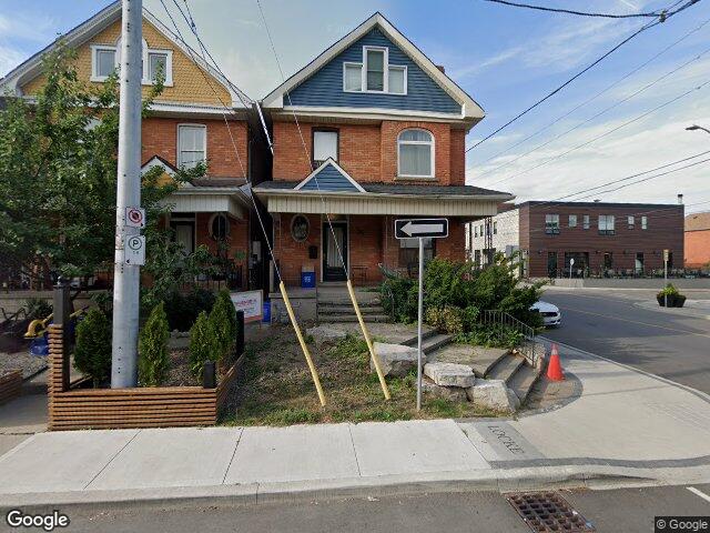 Street view for Kindling Cannabis, 35 Pine St, Hamilton ON