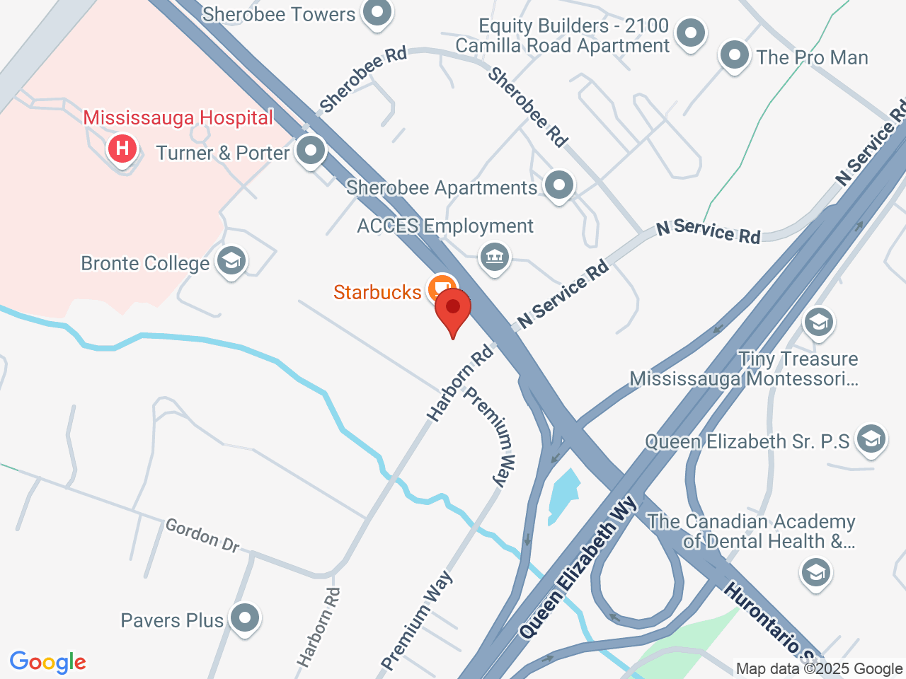 Street map for Canna Cabana, 2090 Hurontario St, Mississauga ON
