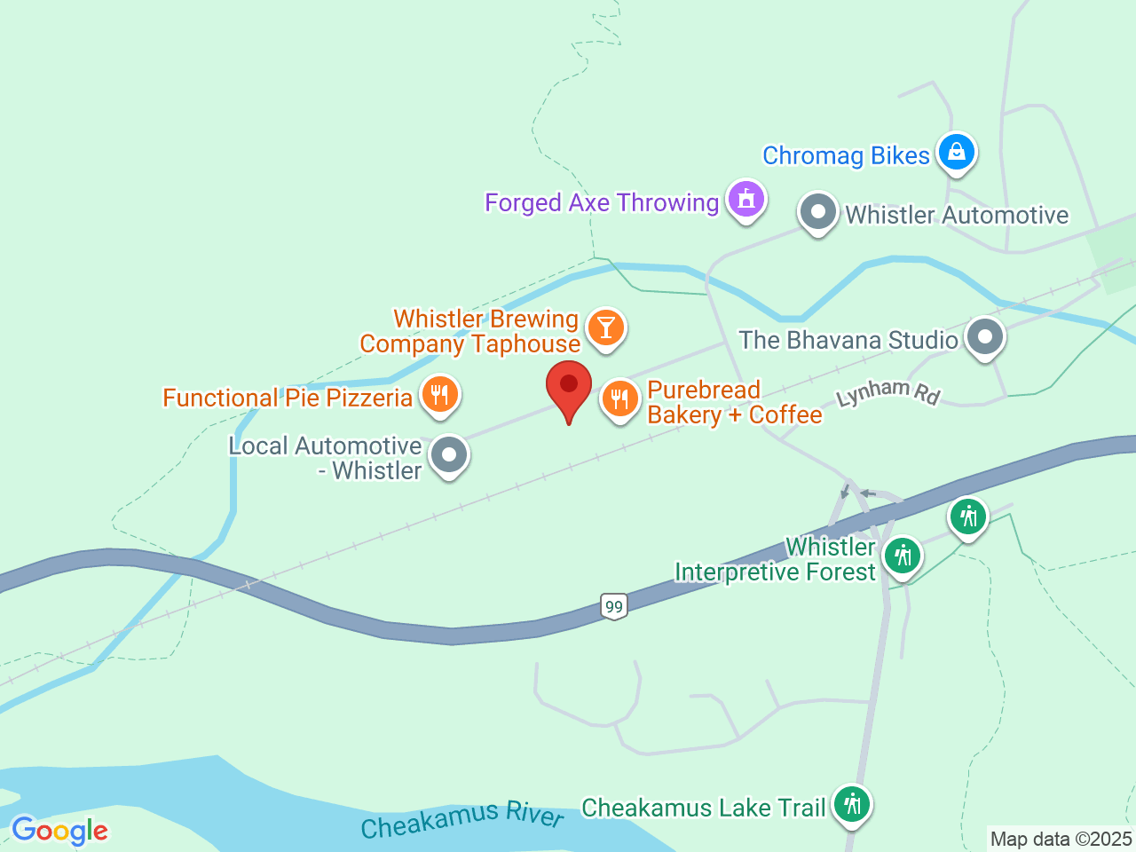 Street map for A Little Bud, 1050 Millar Creek Rd #1, Whistler BC