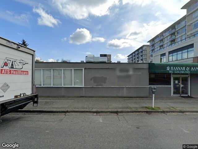 Street view for Burb Cannabis, 5784 University Blvd, Vancouver BC