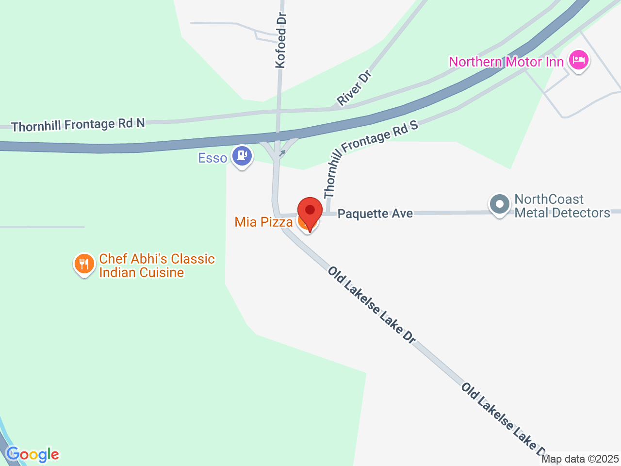 Street map for Frontier Cannabis, 3992 Old Lakelse Lake Dr, Thornhill BC