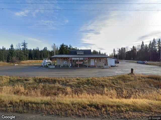 Street view for Pineview Grass Station, 9820 Old Cariboo Hwy, Prince George BC
