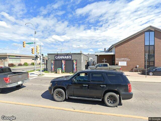 Street view for Puff Paradise, 1065A Ellice Ave, Winnipeg MB