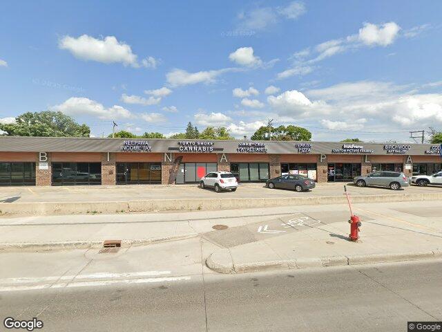 Street view for Tokyo Smoke, 1060 Pembina Hwy, Winnipeg MB