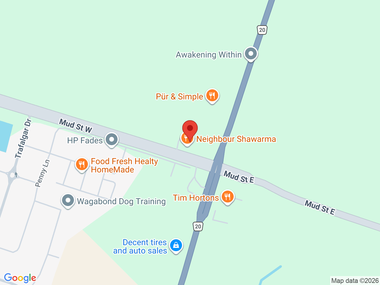 Street map for Highlife Cannabis -AFFX, 263 Upper Centennial Pkwy Unit 3, Hamilton ON