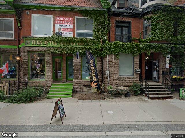Street view for Alphabud Cannabis Co., 114 Sherbourne St, Toronto ON