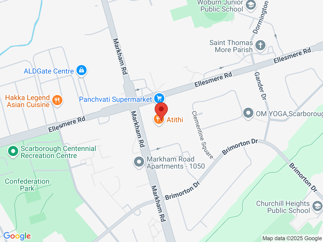Street map for Budssmoke, 1133 Markham Rd #3, Scarborough ON
