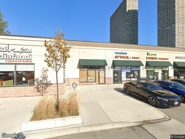 Street view for Cannabis Camel, 66 Overlea Blvd unit 11, Toronto ON