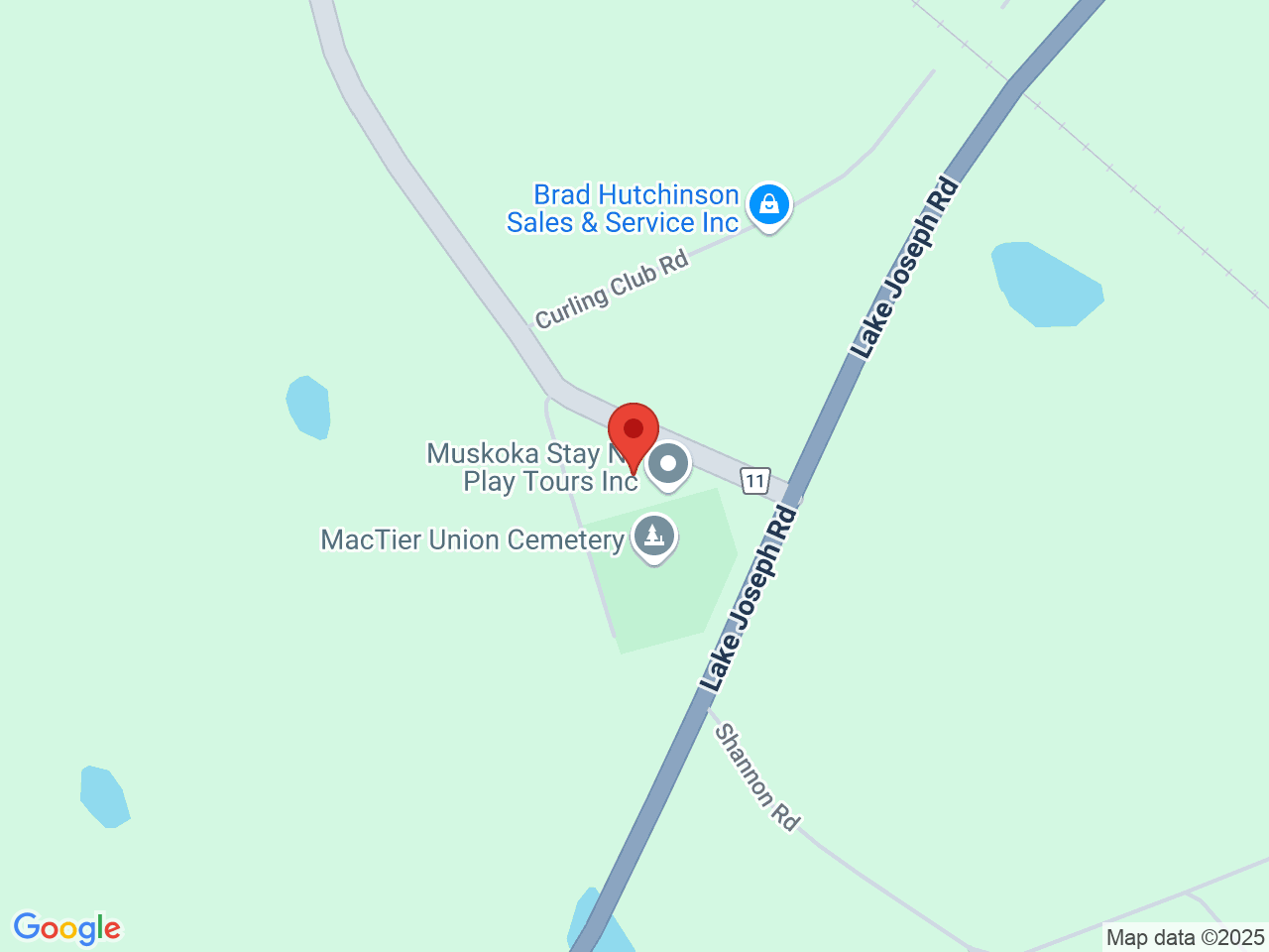 Street map for Eighth Cannabis, 21 High St #3, MacTier ON