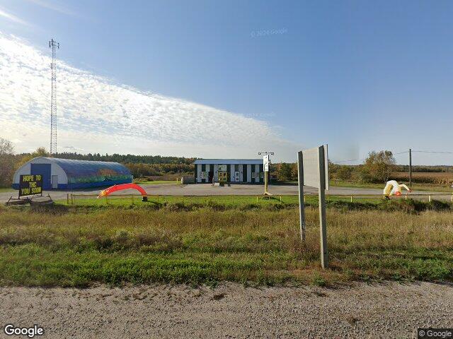 Street view for EnRoute Cannabis, 9154 ON-17, Warren ON