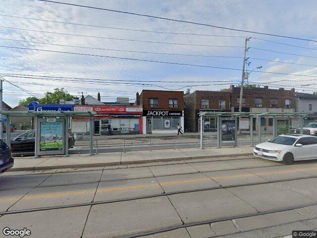 Street view for Jackpot Cannabis, 3581 Lake Shore Blvd W, Etobicoke ON
